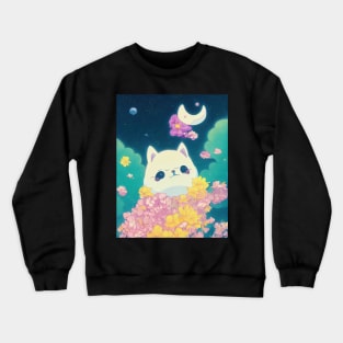 bee and puppycat Crewneck Sweatshirt